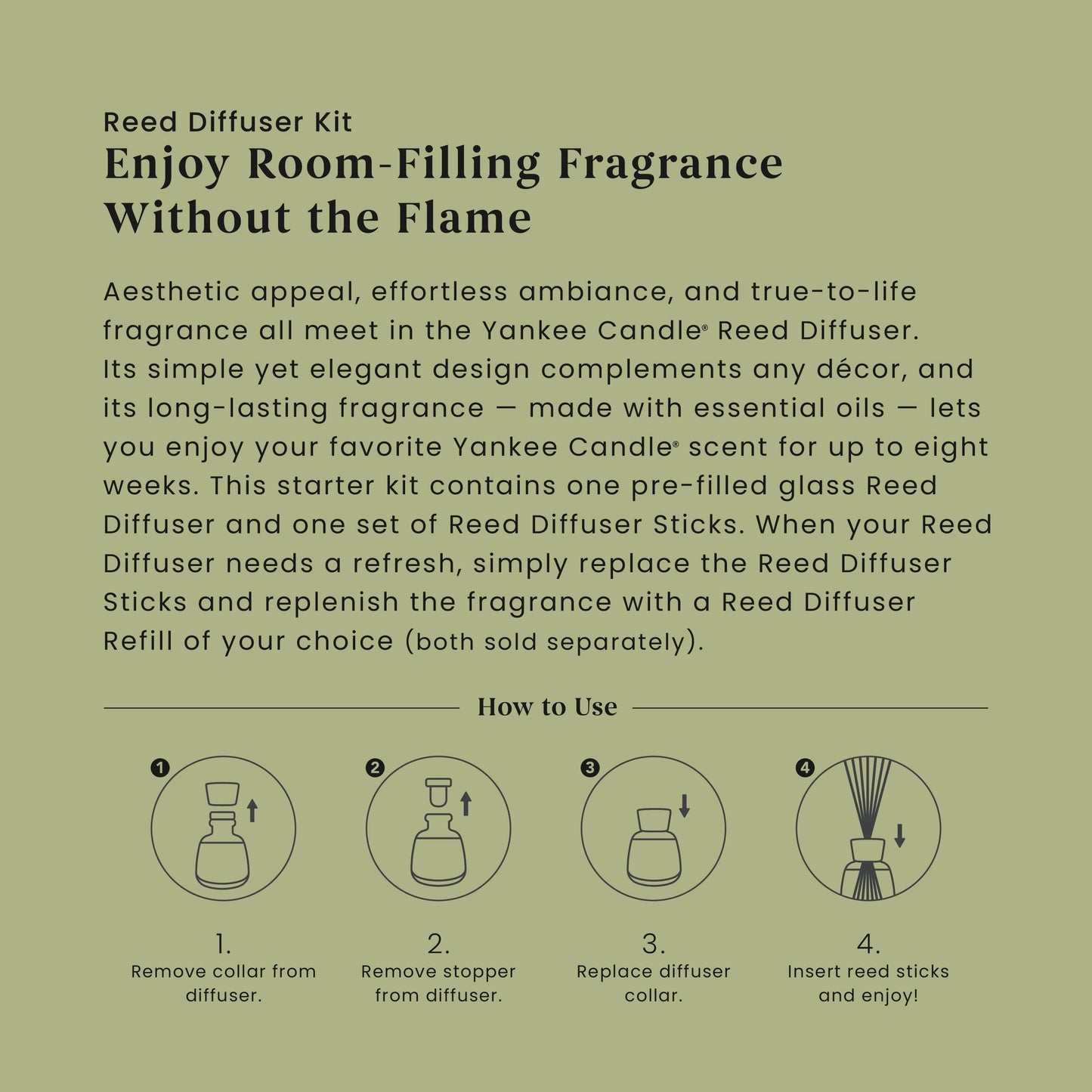 Sage & Citrus Reed Diffuser Kit